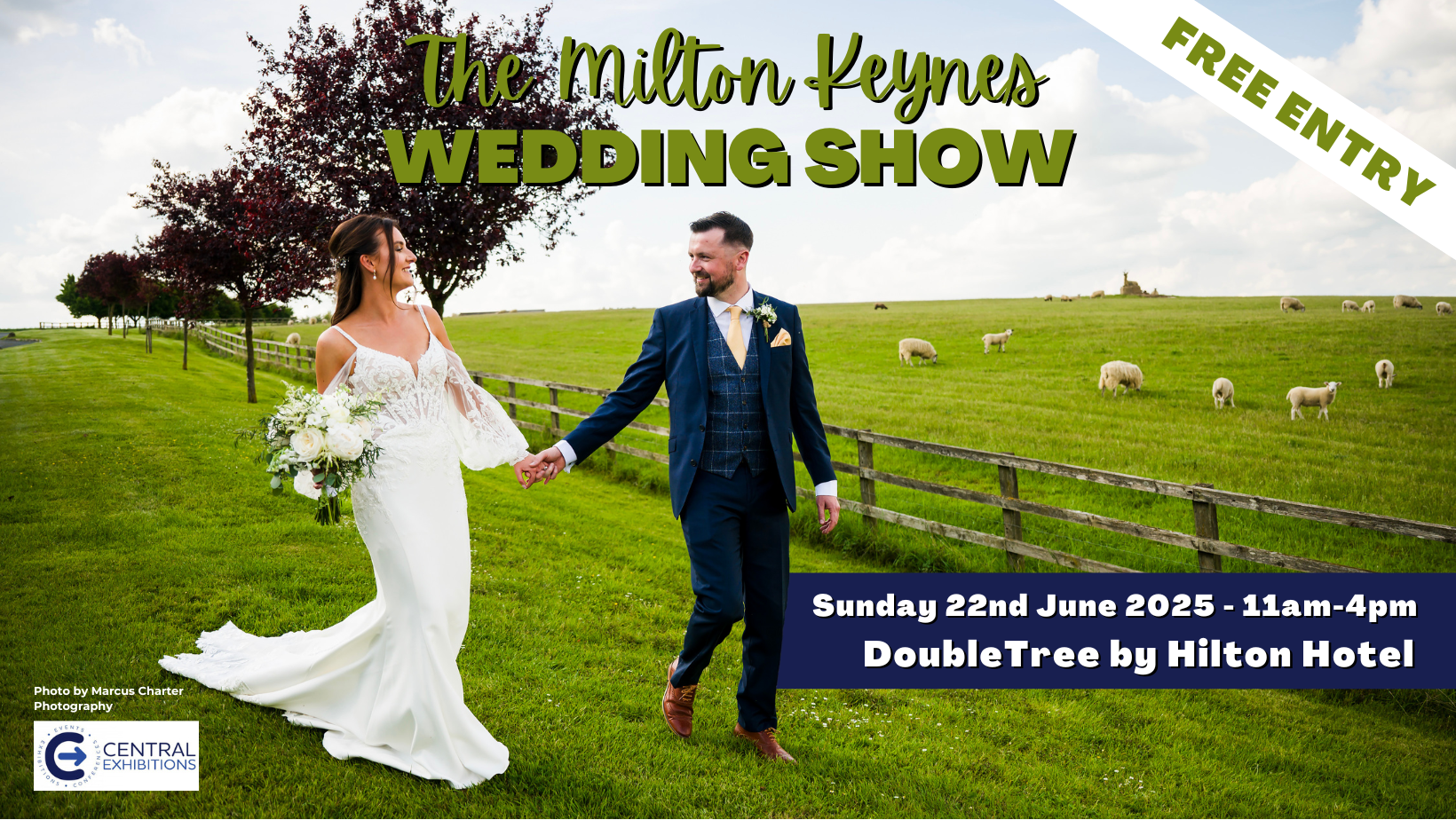 Milton Keynes Wedding Show, DoubleTree by Hilton Hotel (Stadium MK) - Sunday 22nd June 2025
